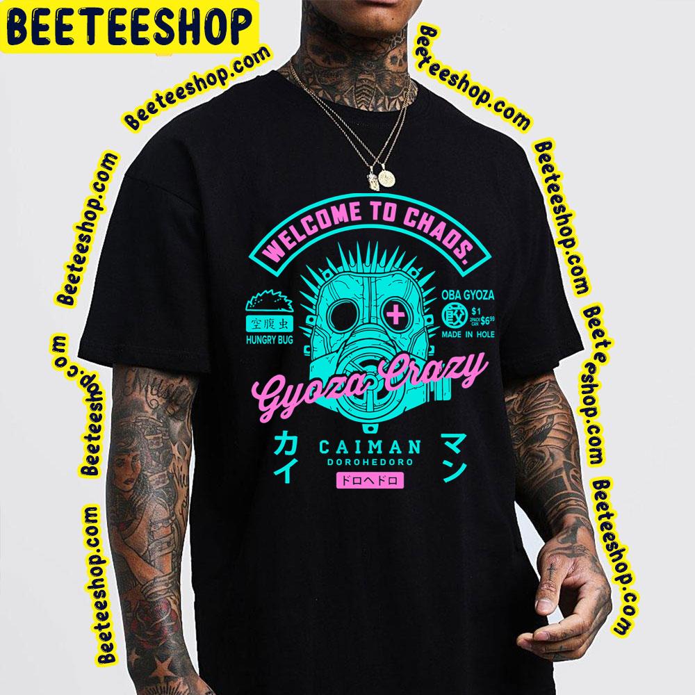 Blue Welcome To Chaos Dorohedoro Trending Unisex T-Shirt Blue Welcome To Chaos Dorohedoro Trending Unisex T-Shirt