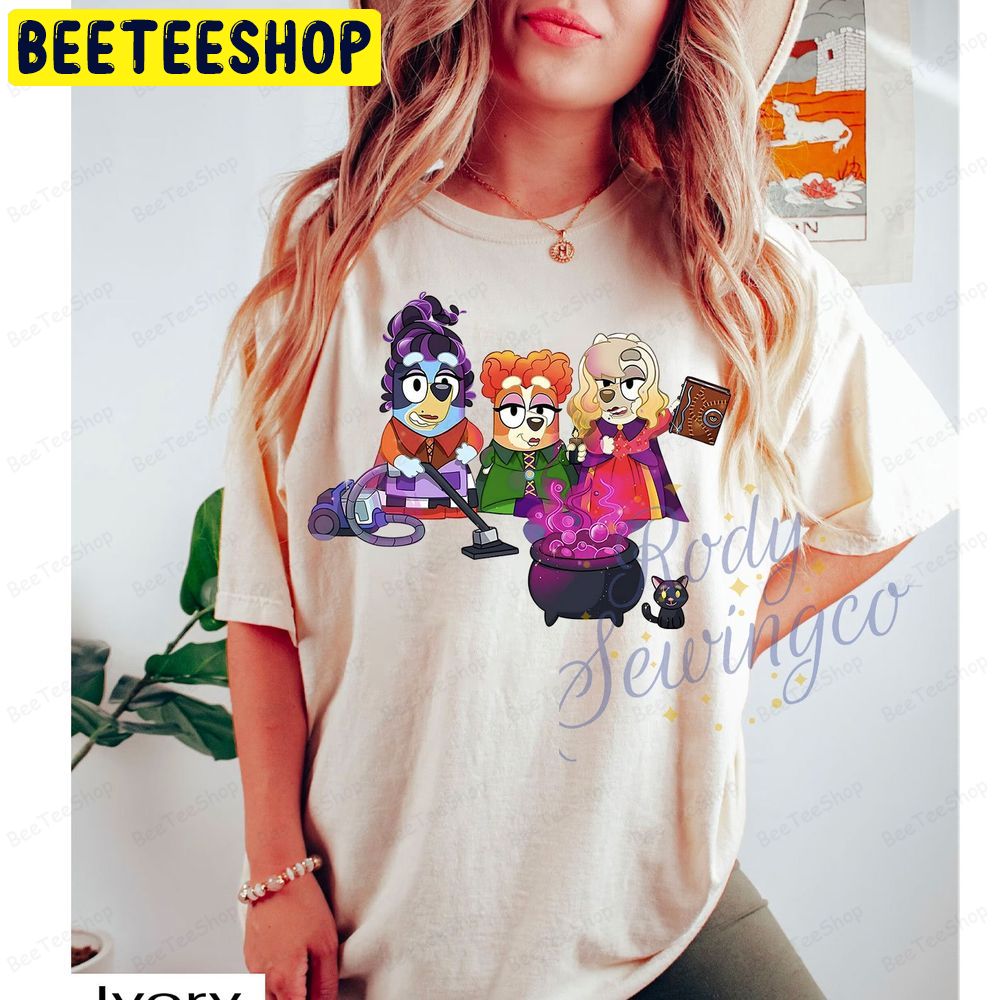 Bluey And Friend Halloween Trending Unisex T-Shirt Bluey And Friend Halloween Trending Unisex T-Shirt