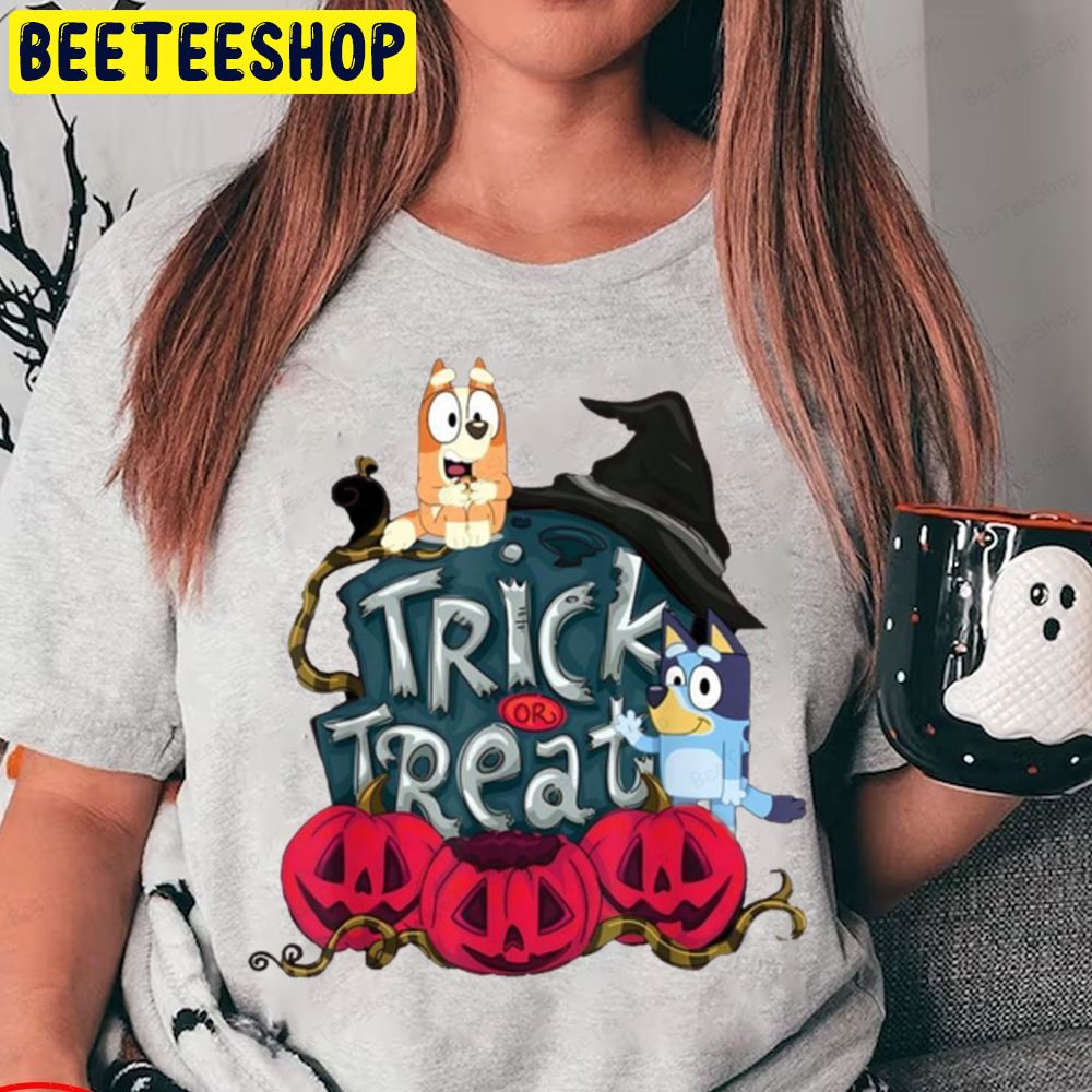 Bluey The Boo Crew Halloween Trending Unisex T-Shirt Bluey The Boo Crew Halloween Trending Unisex T-Shirt