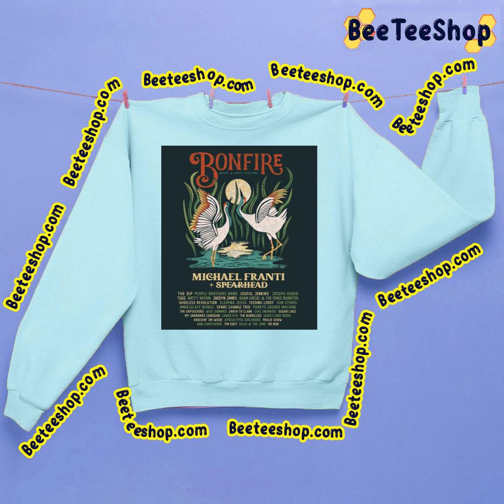 Bonfire Music And Art Festival Michael Franti Spearhead 2023 Trending Unisex Sweatshirt Bonfire Music And Art Festival Michael Franti Spearhead 2023 Trending Unisex Sweatshirt