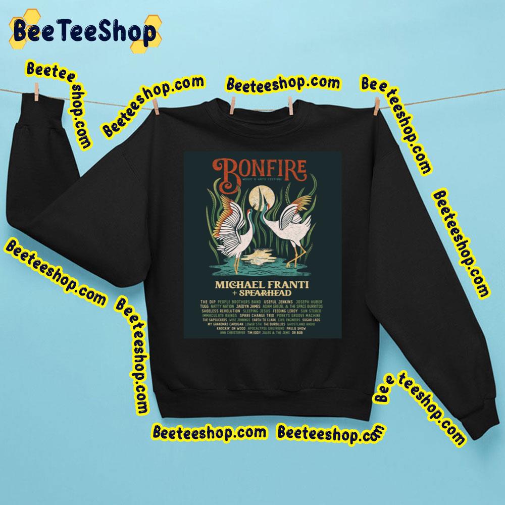 Bonfire Music And Art Festival Michael Franti Spearhead 2023 Trending Unisex Sweatshirt Bonfire Music And Art Festival Michael Franti Spearhead 2023 Trending Unisex Sweatshirt