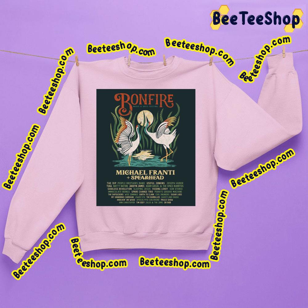 Bonfire Music And Art Festival Michael Franti Spearhead 2023 Trending Unisex Sweatshirt Bonfire Music And Art Festival Michael Franti Spearhead 2023 Trending Unisex Sweatshirt