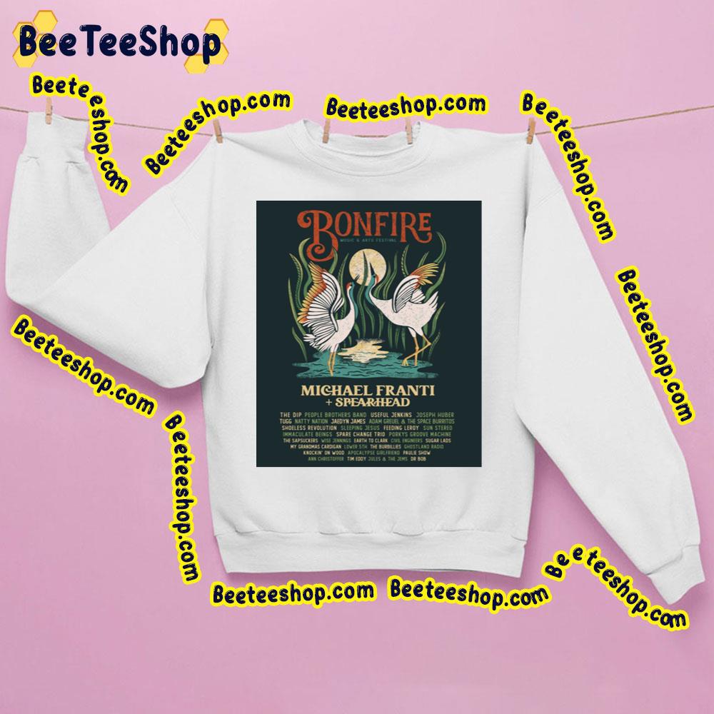 Bonfire Music And Art Festival Michael Franti Spearhead 2023 Trending Unisex Sweatshirt Bonfire Music And Art Festival Michael Franti Spearhead 2023 Trending Unisex Sweatshirt