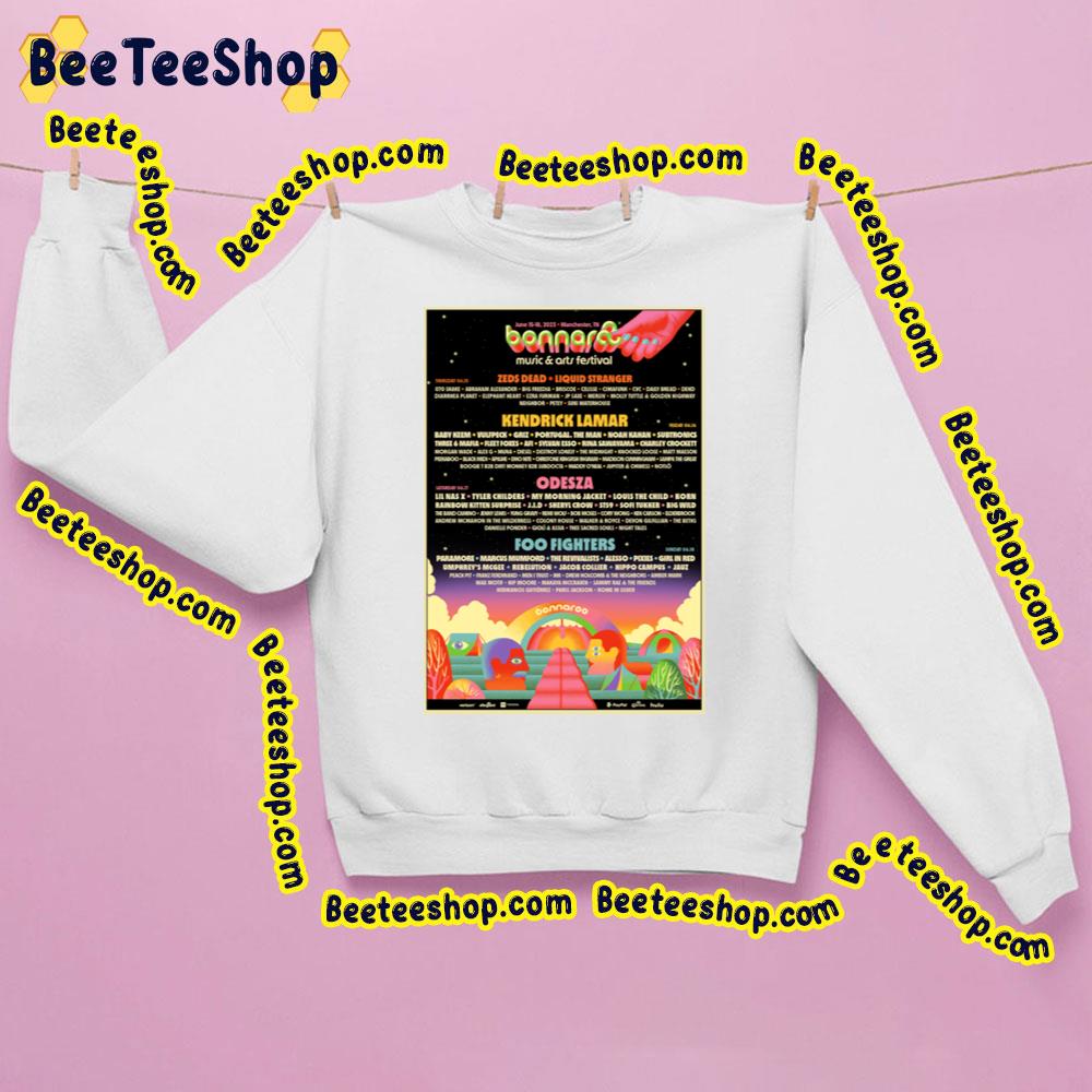 Bonnaroo Music Festival 2023 Trending Unisex T-Shirt Bonnaroo Music Festival 2023 Trending Unisex T-Shirt