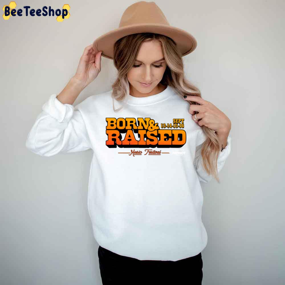 Born And Raised Festival Logo 2023 Trending Unisex T-Shirt Born And Raised Festival Logo 2023 Trending Unisex T-Shirt