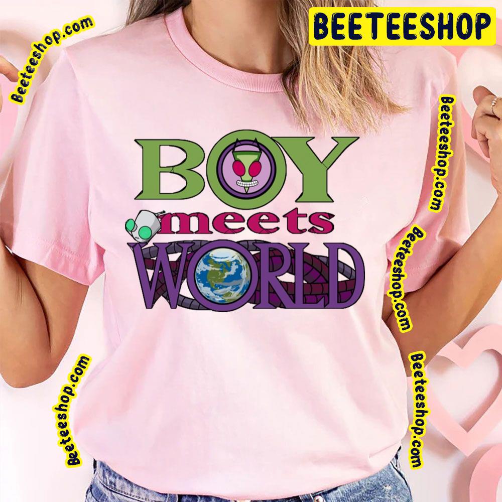 Boy Meets World Invader Zim Trending Unisex T-Shirt Boy Meets World Invader Zim Trending Unisex T-Shirt