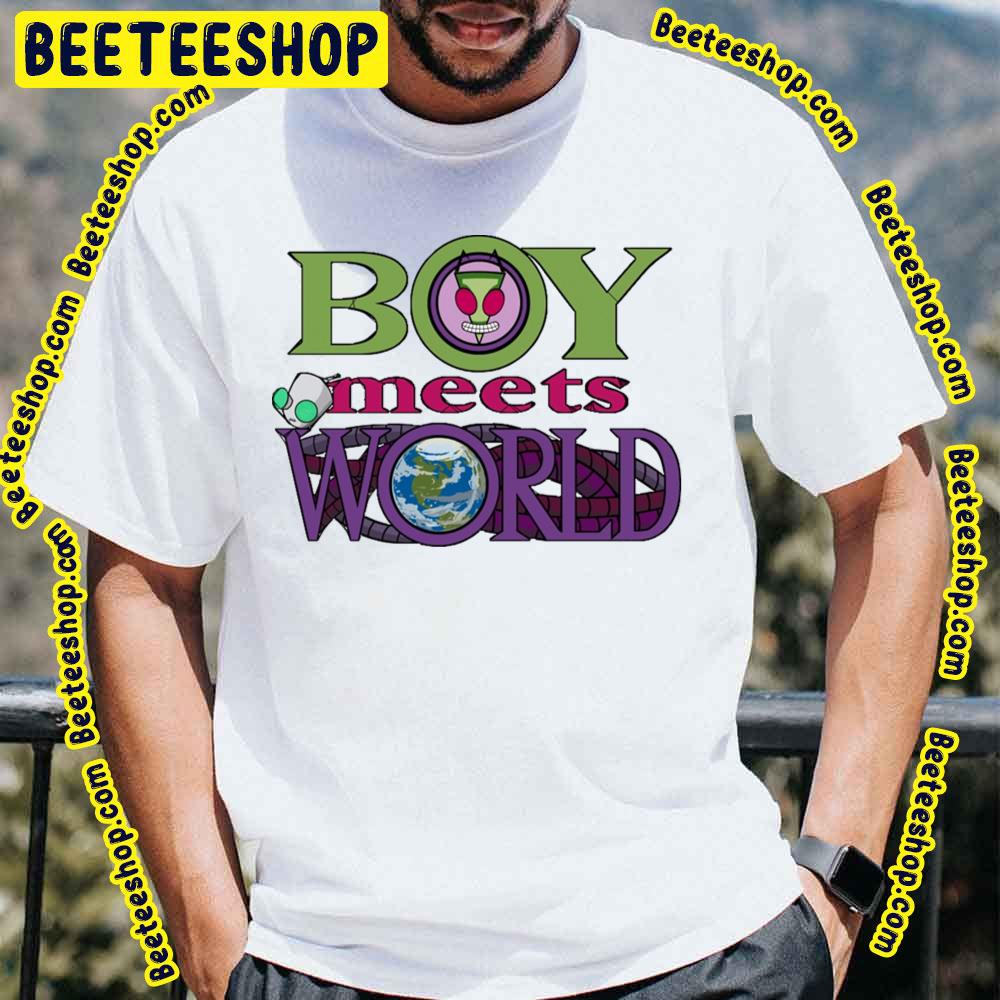 Boy Meets World Invader Zim Trending Unisex T-Shirt Boy Meets World Invader Zim Trending Unisex T-Shirt