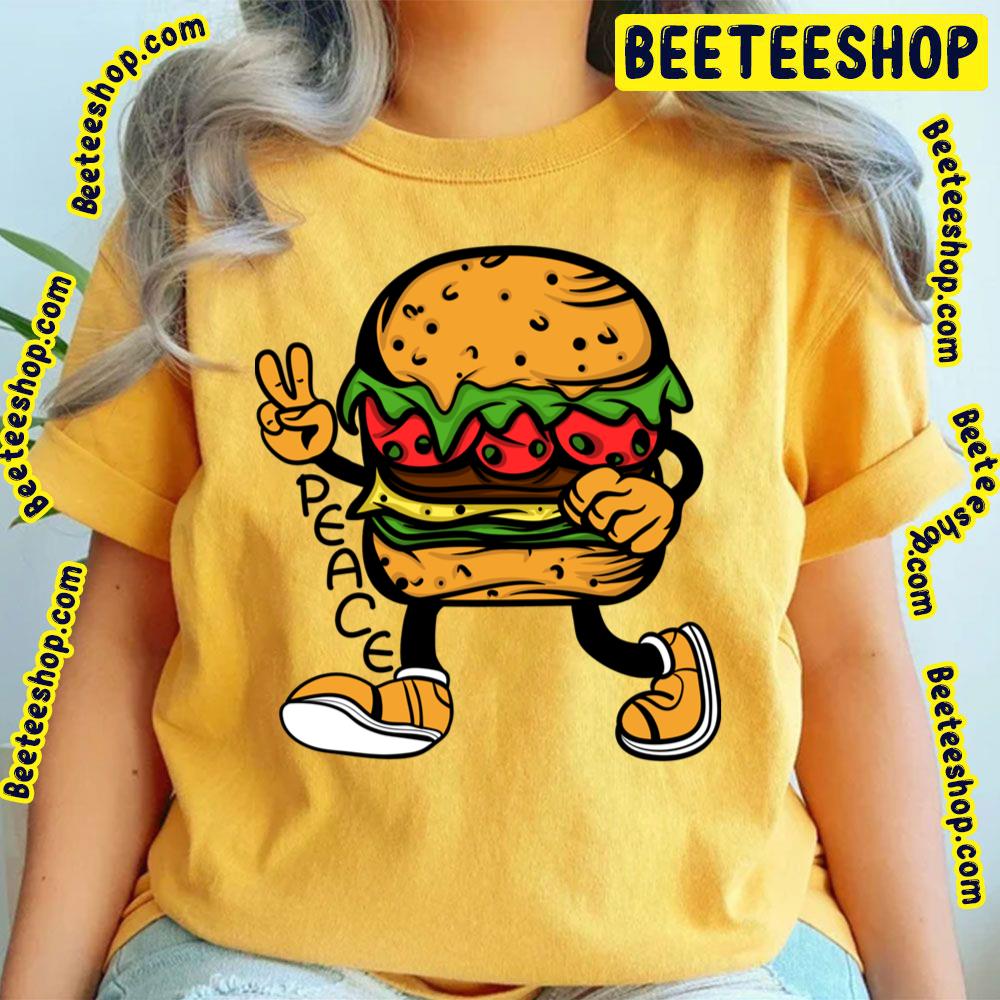 Burger Peace Maker Trending Unisex T-Shirt Burger Peace Maker Trending Unisex T-Shirt