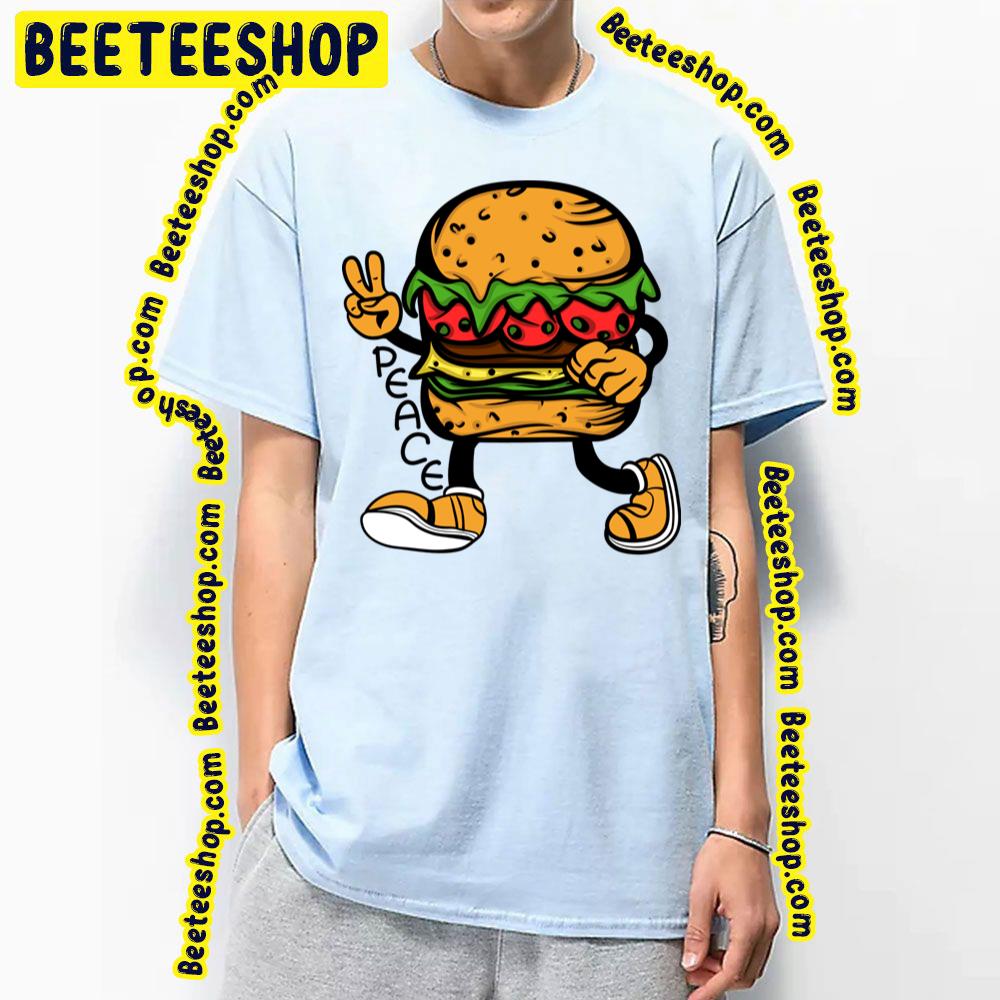Burger Peace Maker Trending Unisex T-Shirt Burger Peace Maker Trending Unisex T-Shirt