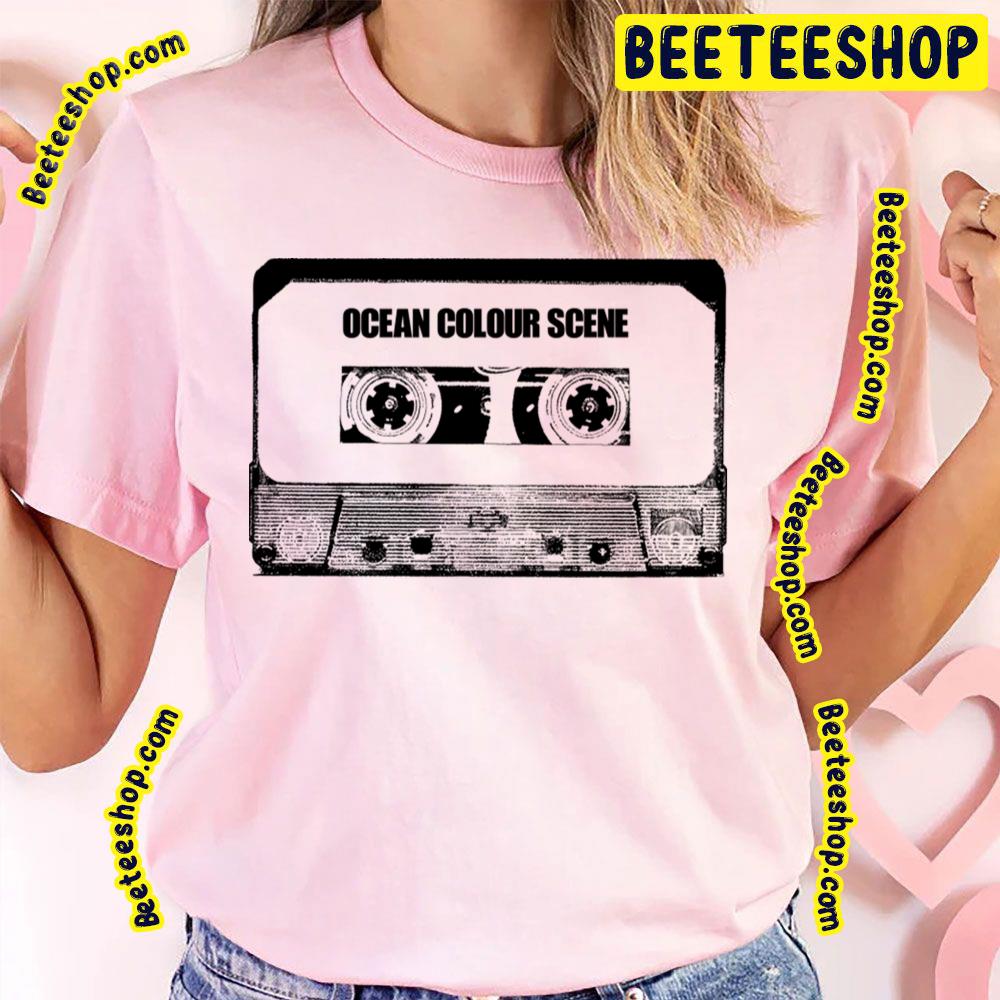 Cassette Tape Ocean Colour Scene Trending Unisex T-Shirt Cassette Tape Ocean Colour Scene Trending Unisex T-Shirt
