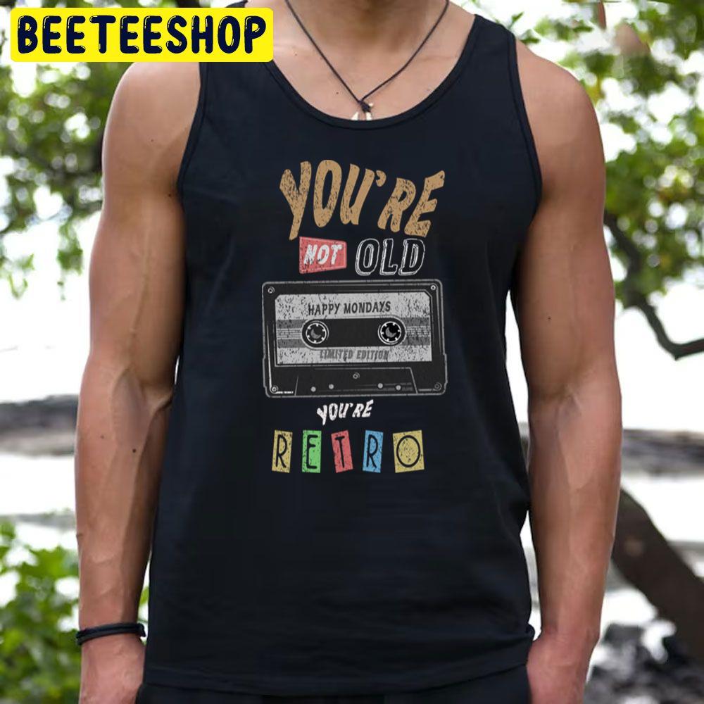 Cassette Tape Words Happy Mondays Trending Unisex T-Shirt Cassette Tape Words Happy Mondays Trending Unisex T-Shirt