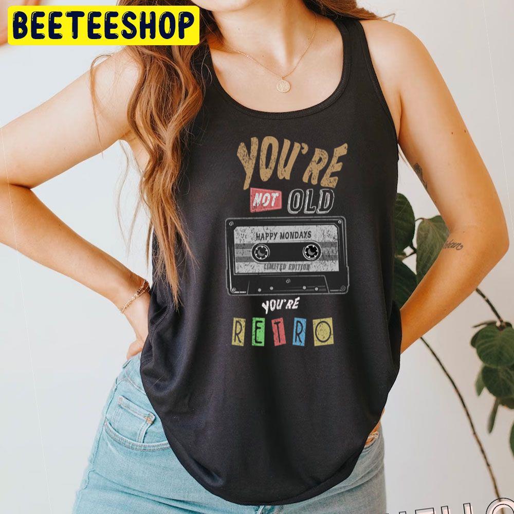 Cassette Tape Words Happy Mondays Trending Unisex T-Shirt Cassette Tape Words Happy Mondays Trending Unisex T-Shirt