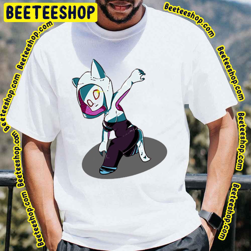 Cat Chibi Gwen Spiderverse Movie Trending Unisex T-Shirt Cat Chibi Gwen Spiderverse Movie Trending Unisex T-Shirt