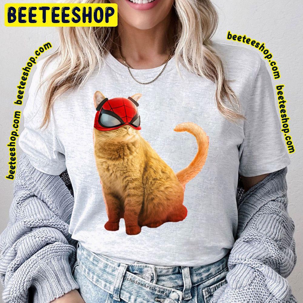 Cat Lovely Spiderverse Movie Trending Unisex T-Shirt Cat Lovely Spiderverse Movie Trending Unisex T-Shirt