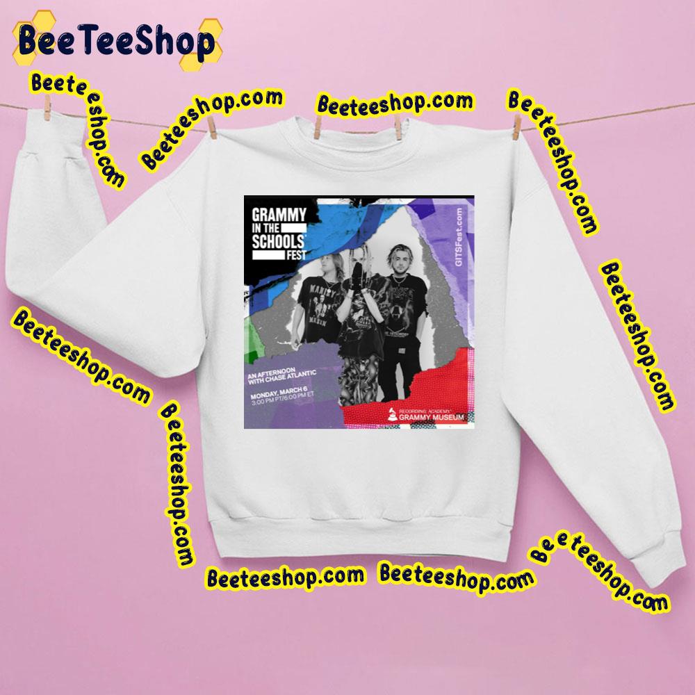 Chase Atlantic Grammy In The Schools Fest 2023 Trending Unisex Sweatshirt Chase Atlantic Grammy In The Schools Fest 2023 Trending Unisex Sweatshirt