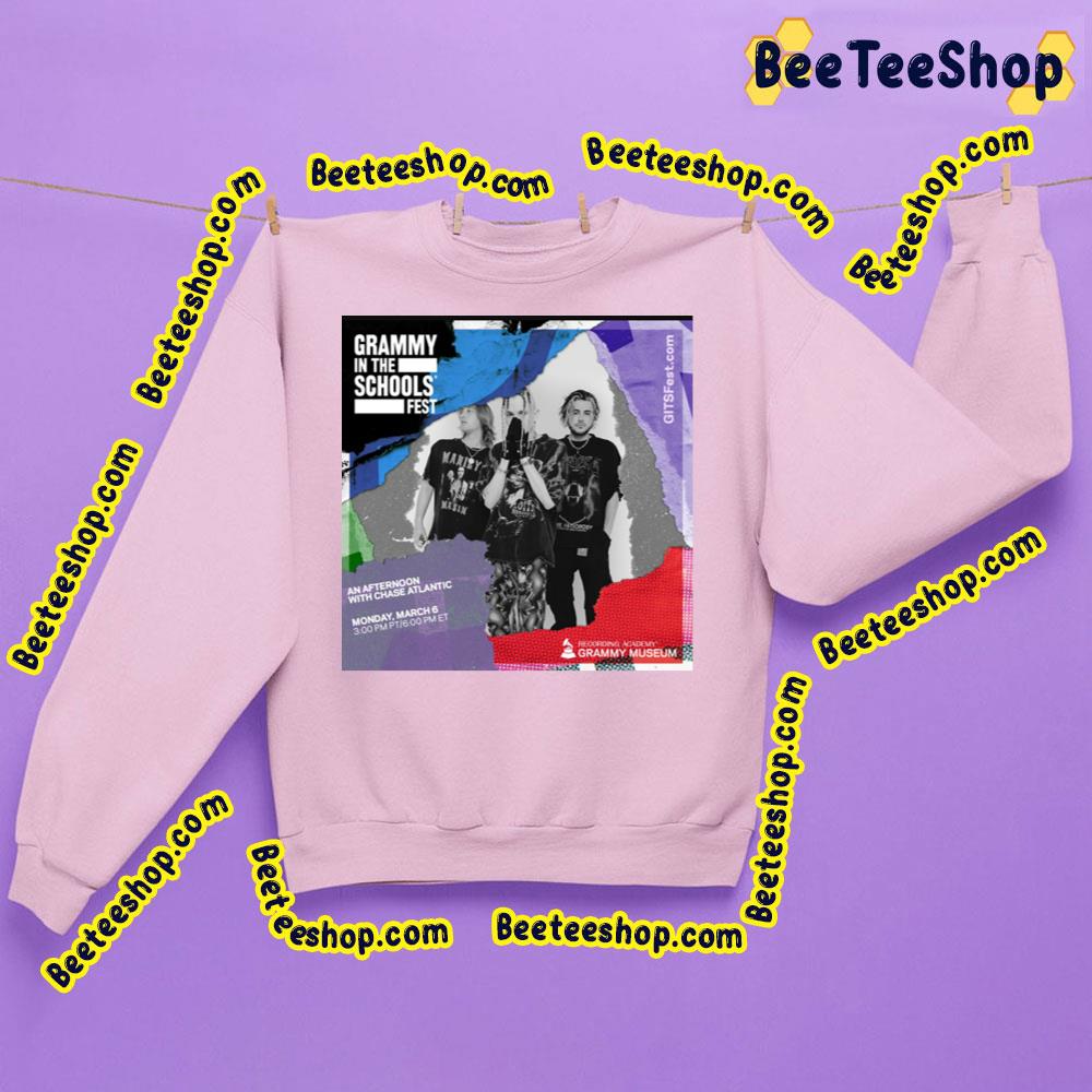 Chase Atlantic Grammy In The Schools Fest 2023 Trending Unisex Sweatshirt Chase Atlantic Grammy In The Schools Fest 2023 Trending Unisex Sweatshirt