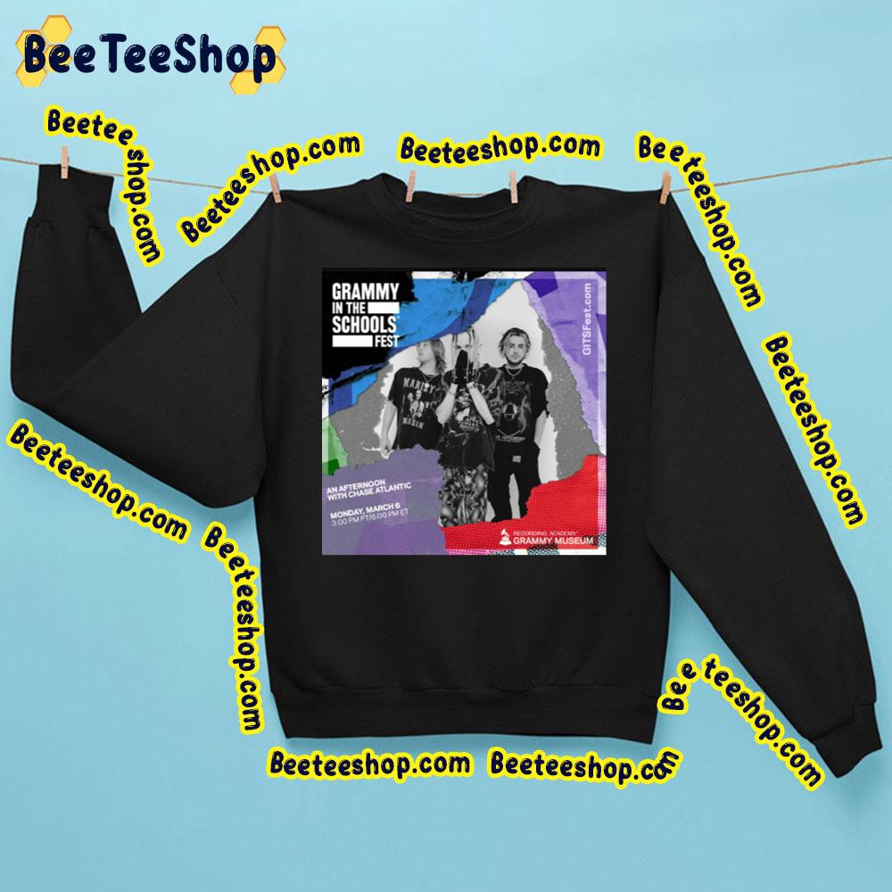 Chase Atlantic Grammy In The Schools Fest 2023 Trending Unisex Sweatshirt Chase Atlantic Grammy In The Schools Fest 2023 Trending Unisex Sweatshirt