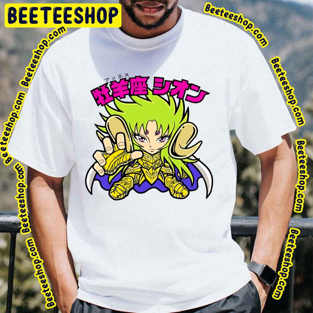 Chibi Aries Shion Saint Seiya Trending Unisex T-Shirt Chibi Aries Shion Saint Seiya Trending Unisex T-Shirt