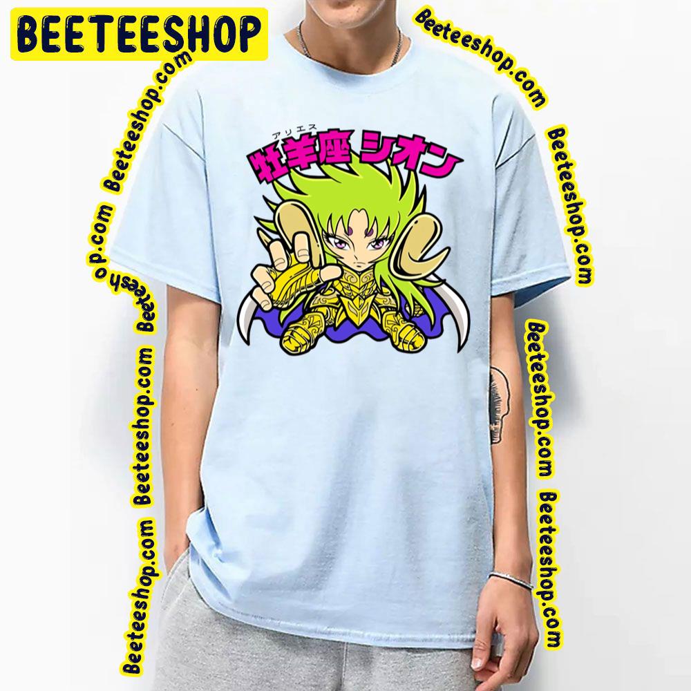 Chibi Aries Shion Saint Seiya Trending Unisex T-Shirt Chibi Aries Shion Saint Seiya Trending Unisex T-Shirt