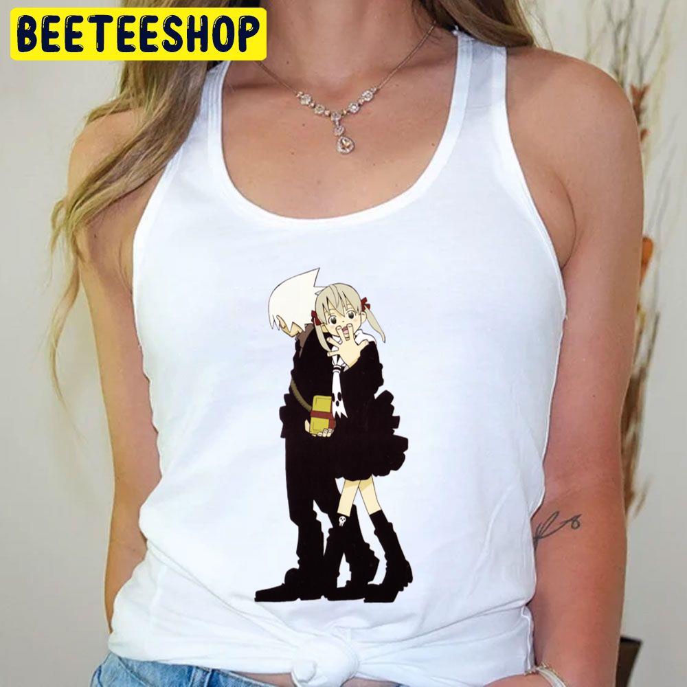 Chibi Couple Maka Maka Trending Unisex T-Shirt Chibi Couple Maka Maka Trending Unisex T-Shirt