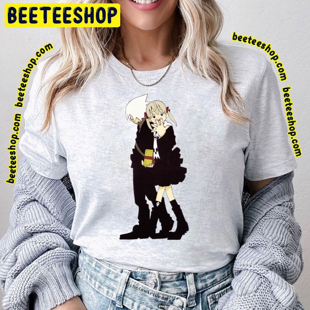 Chibi Couple Maka Maka Trending Unisex T-Shirt Chibi Couple Maka Maka Trending Unisex T-Shirt
