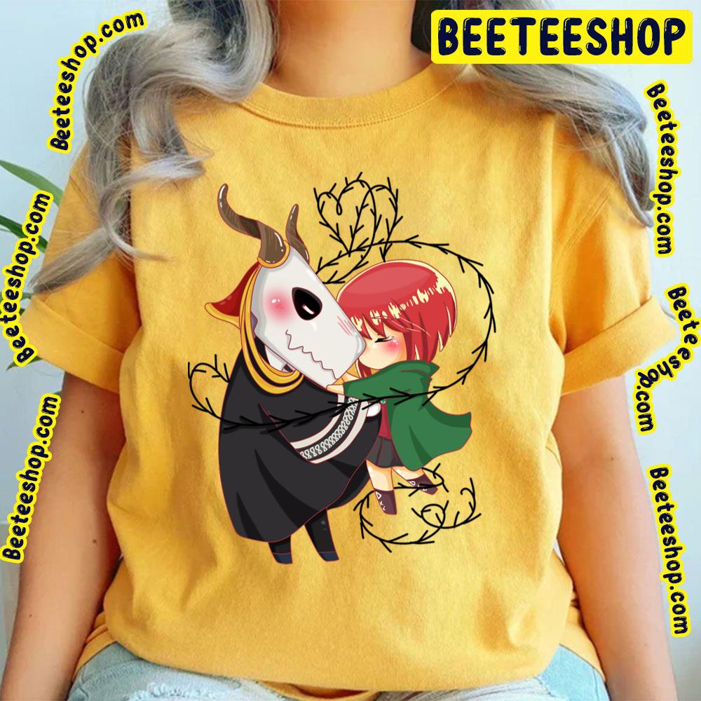 Chibi Elias Chise The Ancient Magus Bride Trending Unisex T-Shirt Chibi Elias Chise The Ancient Magus Bride Trending Unisex T-Shirt