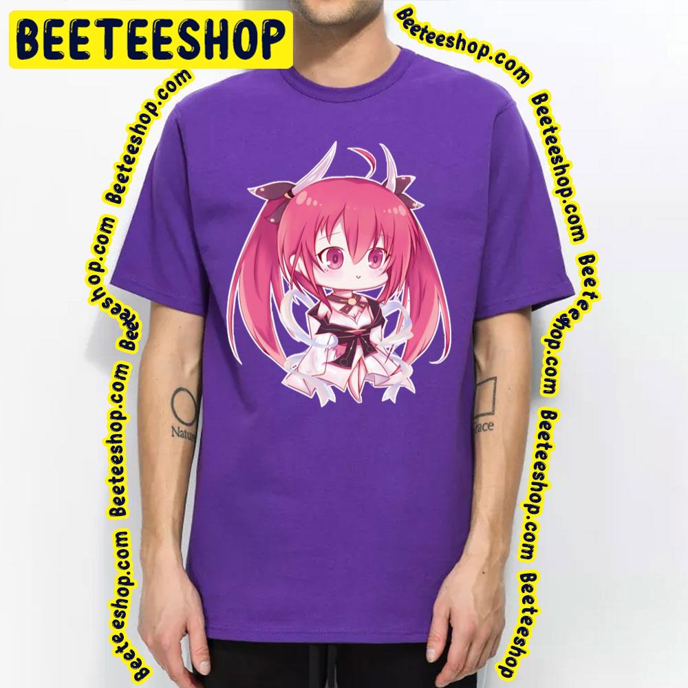 Chibi Itsuka Kotori Date A Live Trending Unisex T-Shirt Chibi Itsuka Kotori Date A Live Trending Unisex T-Shirt