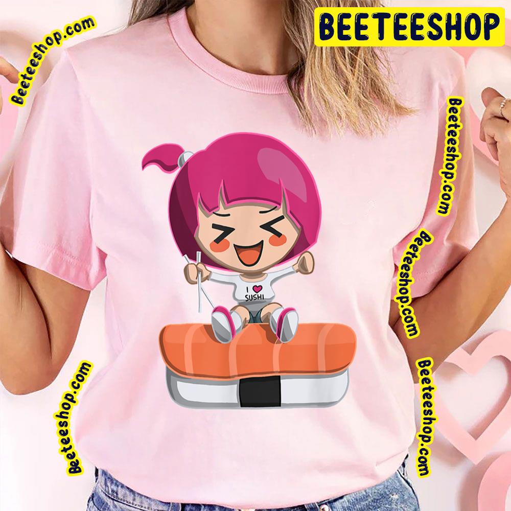 Chibi Japanese Sushi Maruko Chan Trending Unisex T-Shirt Chibi Japanese Sushi Maruko Chan Trending Unisex T-Shirt