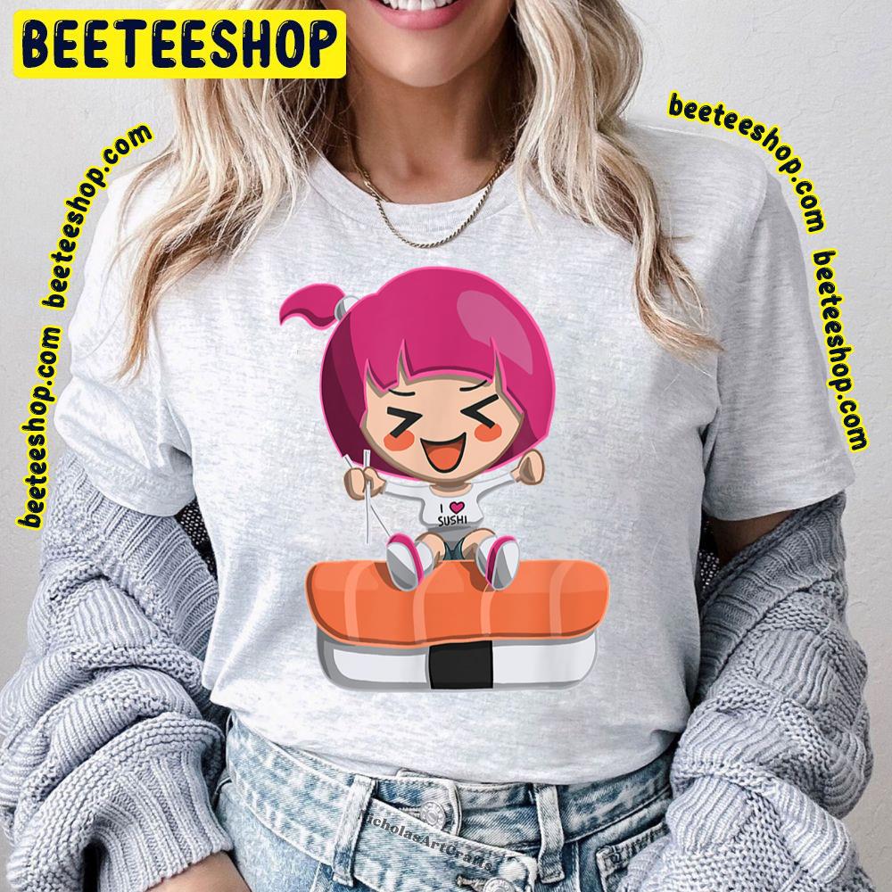 Chibi Japanese Sushi Maruko Chan Trending Unisex T-Shirt Chibi Japanese Sushi Maruko Chan Trending Unisex T-Shirt