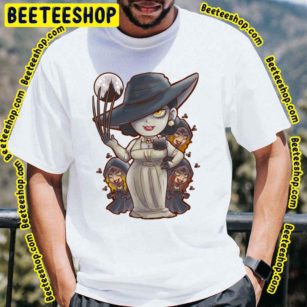 Chibi Lady Resident Evil Village Game Trending Unisex T-Shirt Chibi Lady Resident Evil Village Game Trending Unisex T-Shirt