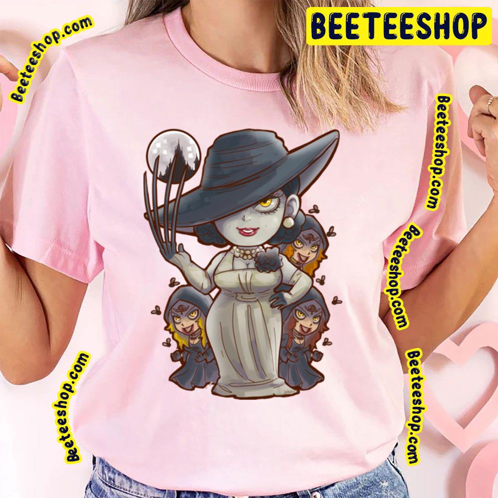 Chibi Lady Resident Evil Village Game Trending Unisex T-Shirt Chibi Lady Resident Evil Village Game Trending Unisex T-Shirt