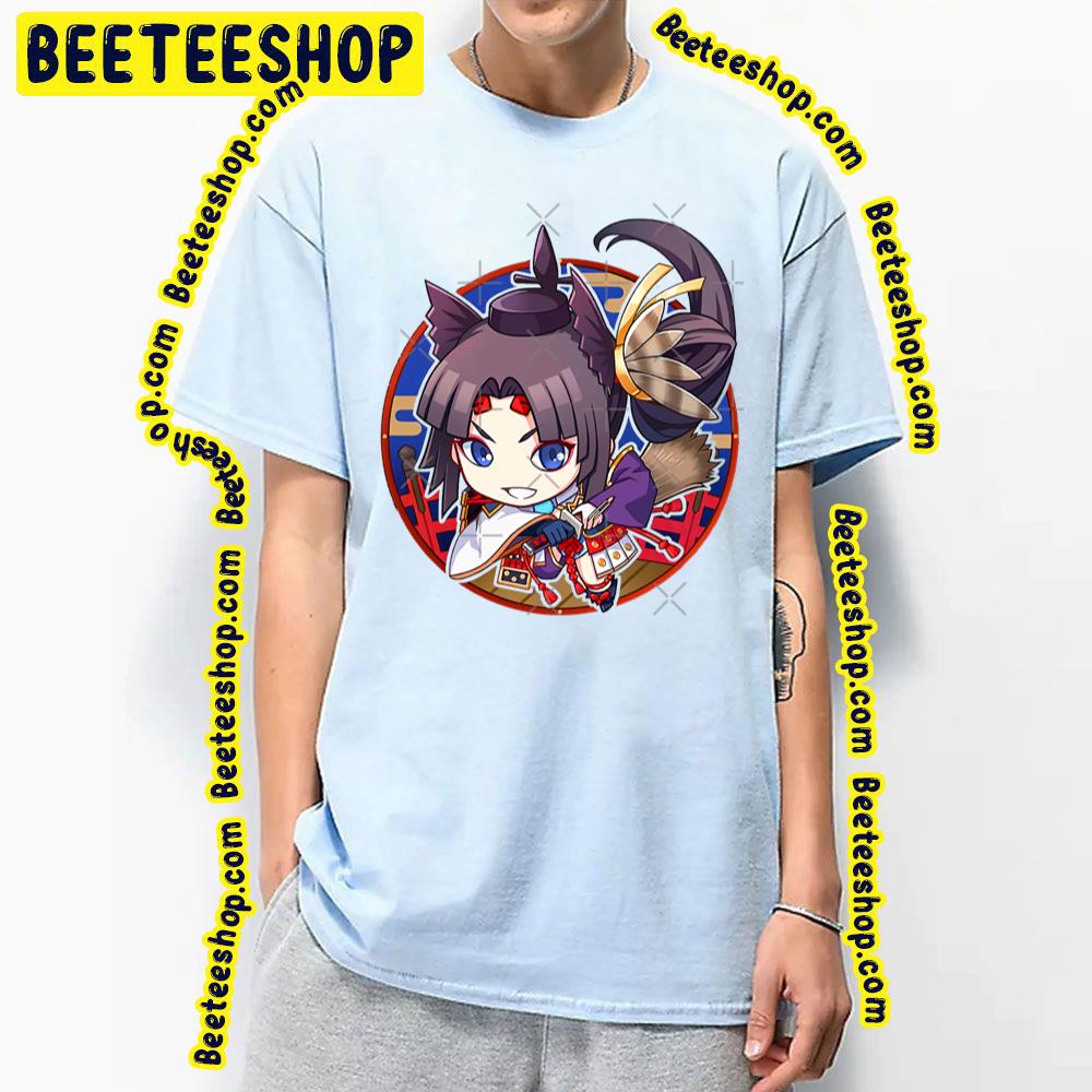 Chibi Ushiwakamaru Fate Grand Order Absolute Demonic Front Babylonia Trending Unisex T-Shirt Chibi Ushiwakamaru Fate Grand Order Absolute Demonic Front Babylonia Trending Unisex T-Shirt