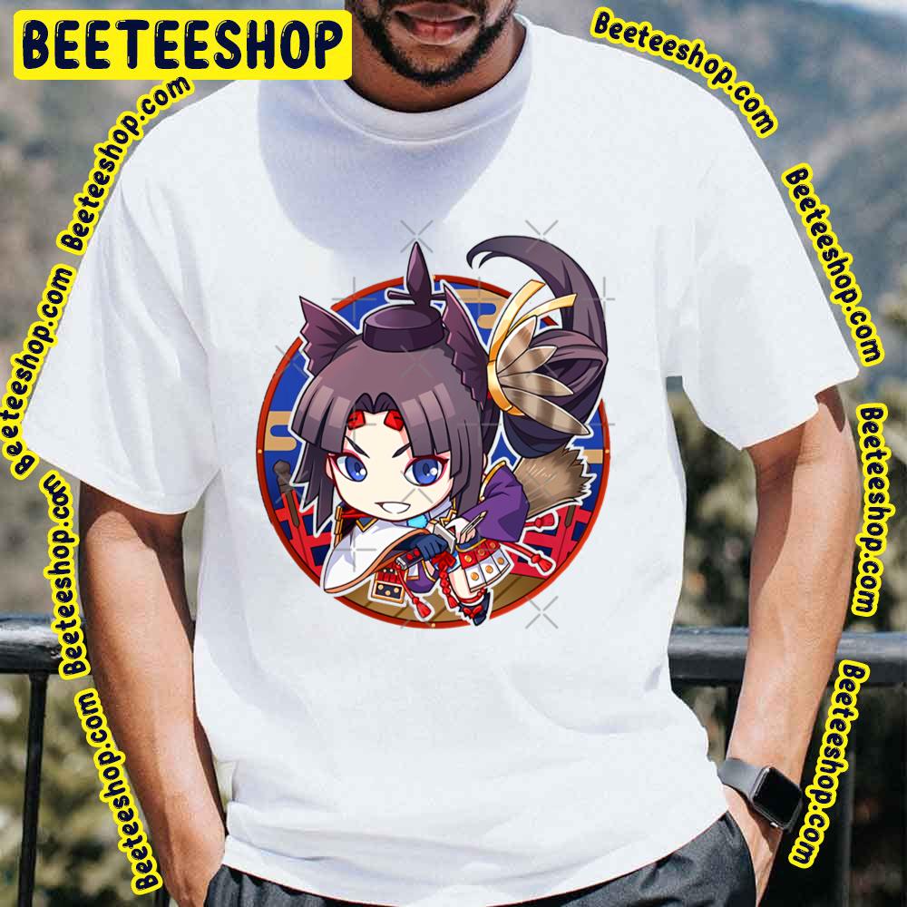 Chibi Ushiwakamaru Fate Grand Order Absolute Demonic Front Babylonia Trending Unisex T-Shirt Chibi Ushiwakamaru Fate Grand Order Absolute Demonic Front Babylonia Trending Unisex T-Shirt