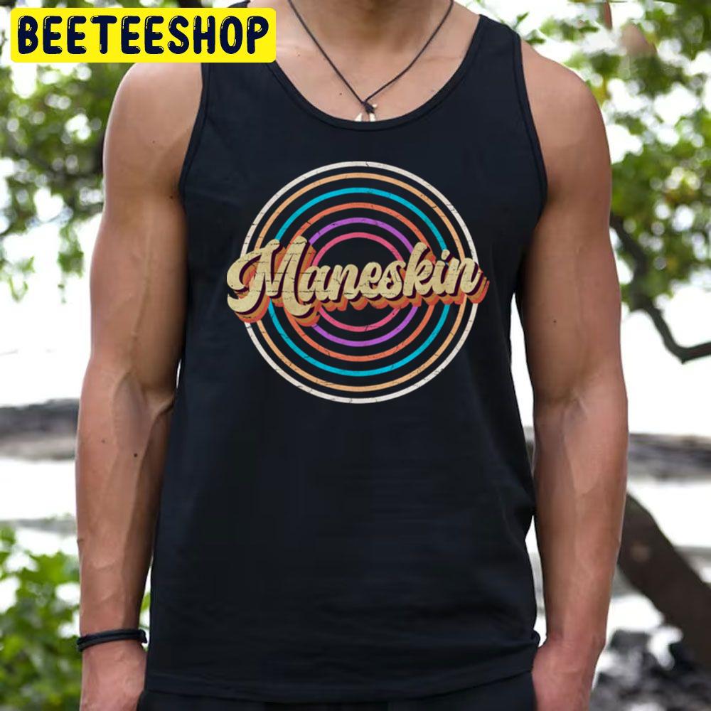 Circle Line Color Maneskin Trending Unisex T-Shirt Circle Line Color Maneskin Trending Unisex T-Shirt