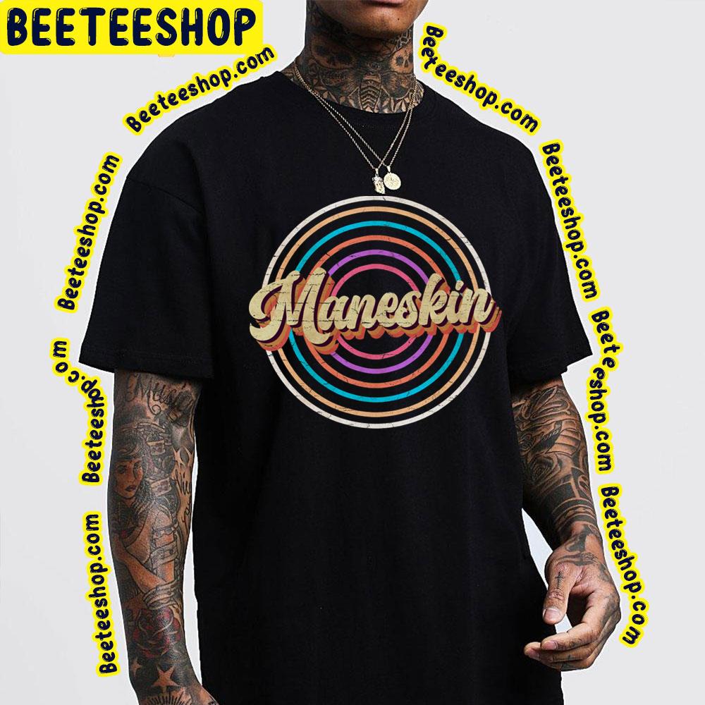 Circle Line Color Maneskin Trending Unisex T-Shirt Circle Line Color Maneskin Trending Unisex T-Shirt