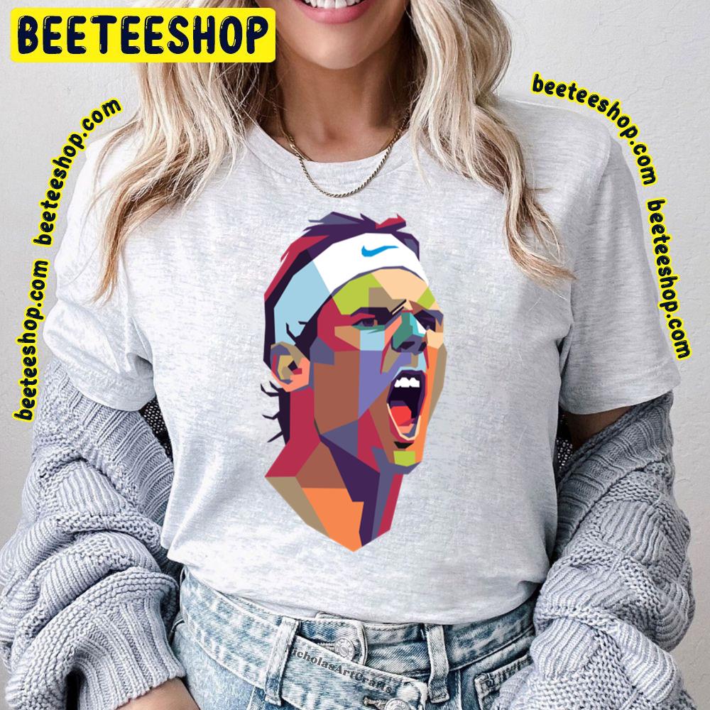 Color Portrait Rafael Nadal Trending Unisex T-Shirt Color Portrait Rafael Nadal Trending Unisex T-Shirt