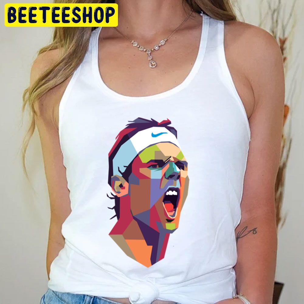 Color Portrait Rafael Nadal Trending Unisex T-Shirt Color Portrait Rafael Nadal Trending Unisex T-Shirt