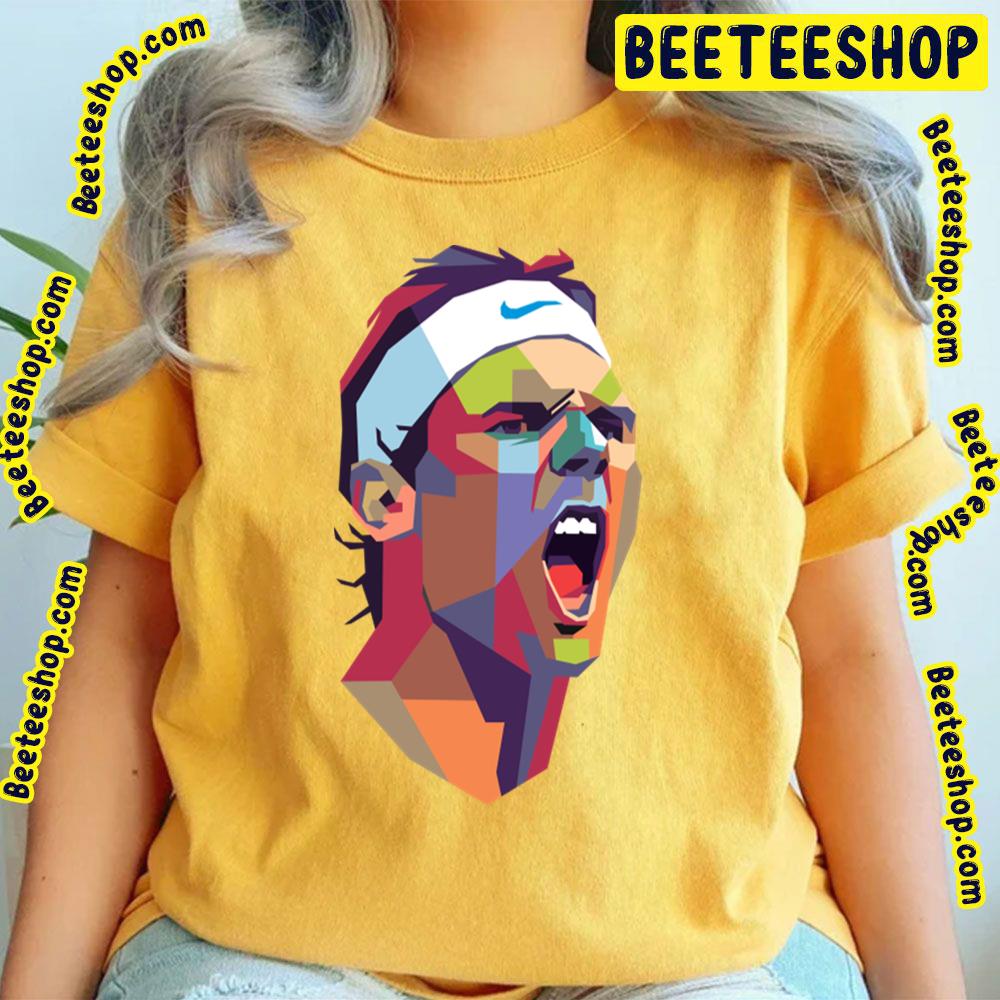 Color Portrait Rafael Nadal Trending Unisex T-Shirt Color Portrait Rafael Nadal Trending Unisex T-Shirt