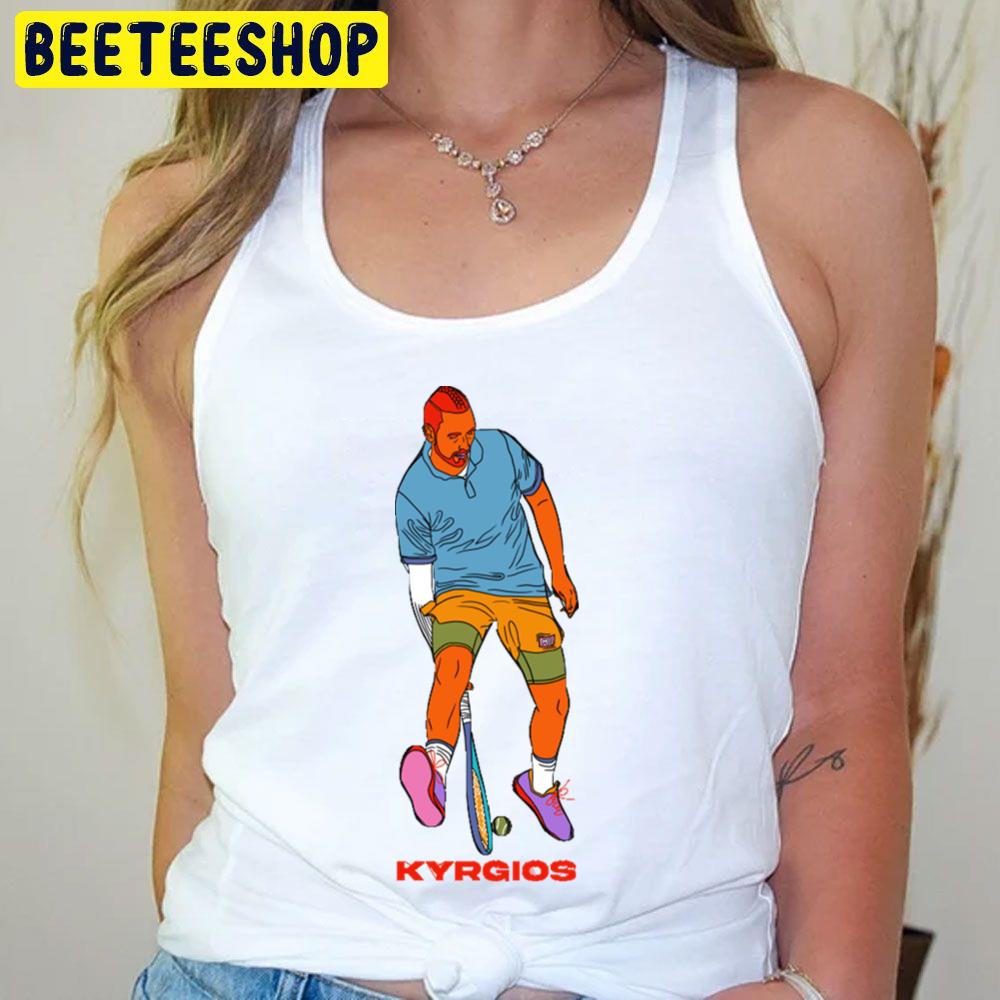 Color Style Nick Kyrgios Trending Unisex T-Shirt Color Style Nick Kyrgios Trending Unisex T-Shirt