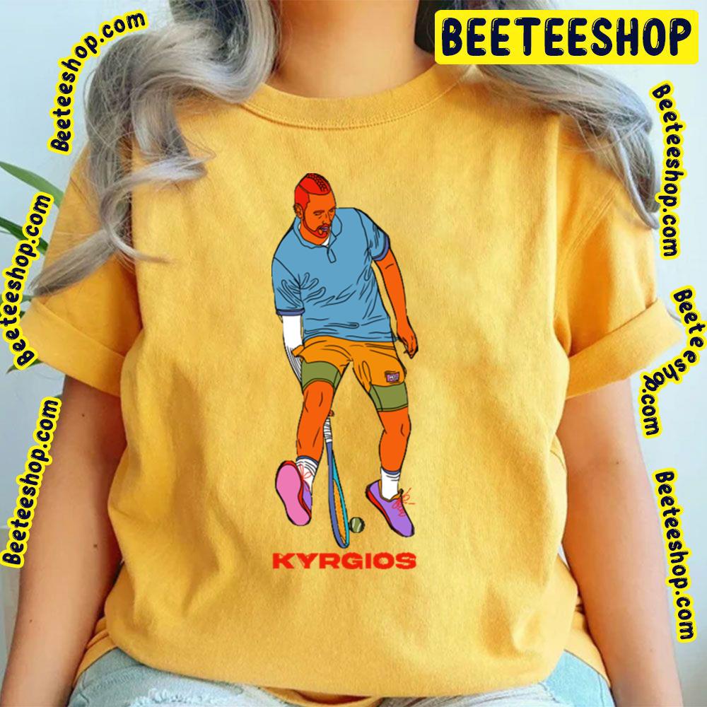 Color Style Nick Kyrgios Trending Unisex T-Shirt Color Style Nick Kyrgios Trending Unisex T-Shirt