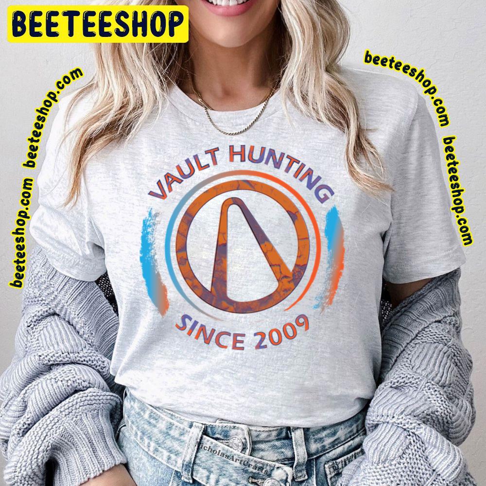 Color Vault Hunting Since 2009 Borderlands Trending Unisex T-Shirt Color Vault Hunting Since 2009 Borderlands Trending Unisex T-Shirt