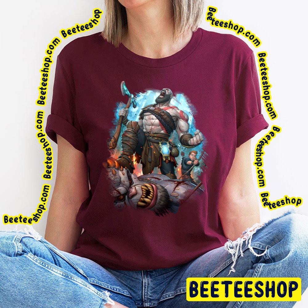 Combat Team God Of War Ragnarok Trending Unisex T-Shirt Combat Team God Of War Ragnarok Trending Unisex T-Shirt