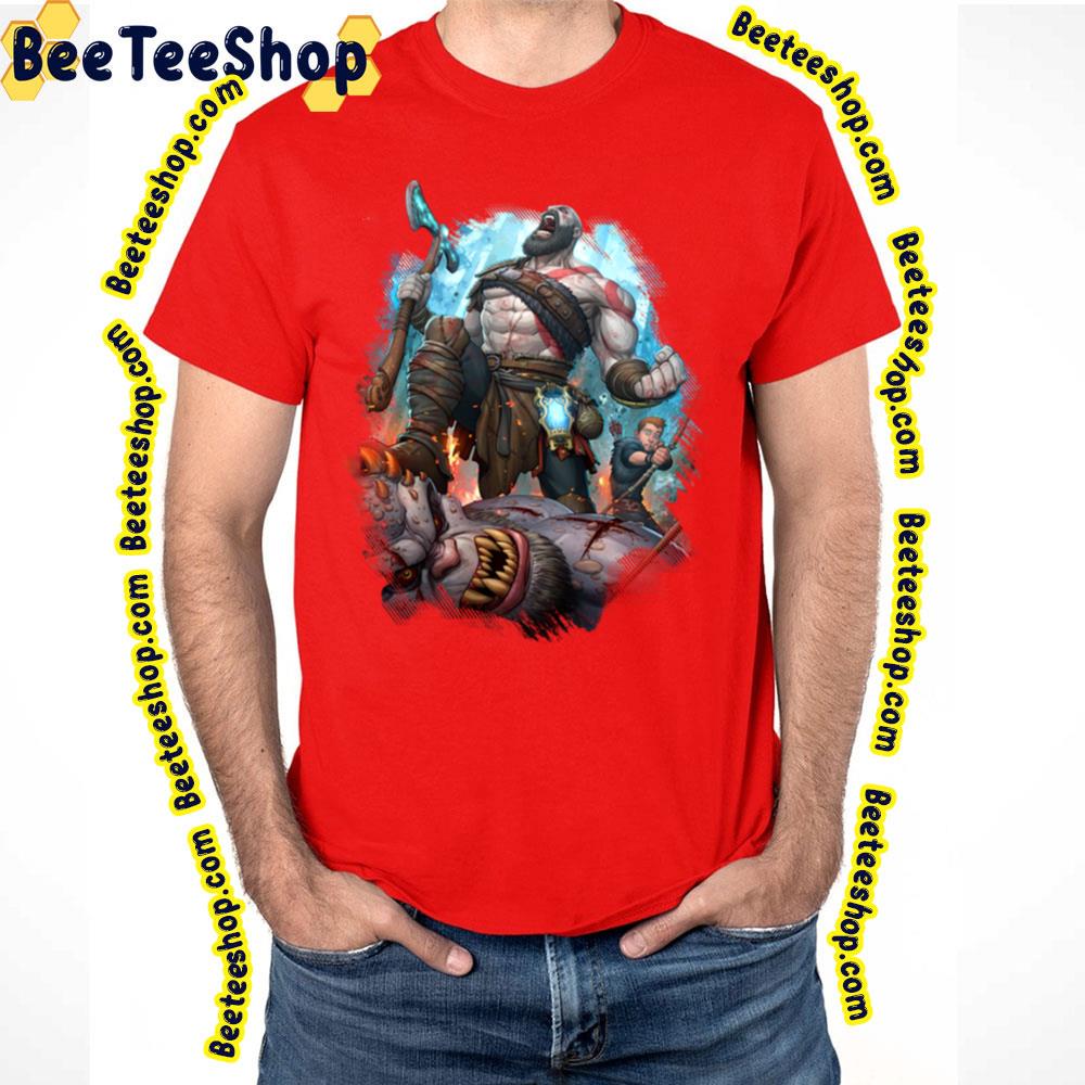Combat Team God Of War Ragnarok Trending Unisex T-Shirt Combat Team God Of War Ragnarok Trending Unisex T-Shirt