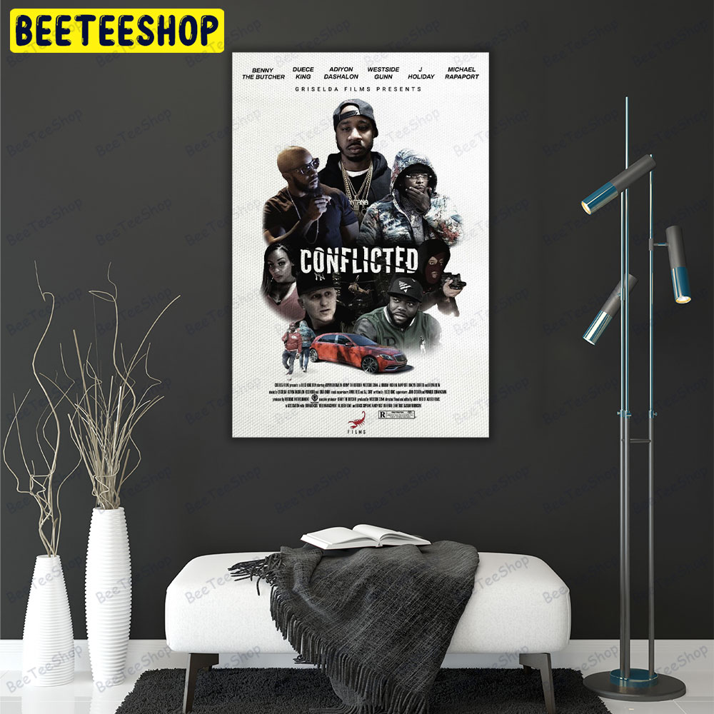 Conflicted Benny The Butcher Adiyon Dashalon Portrait Canvas Conflicted Benny The Butcher Adiyon Dashalon Portrait Canvas