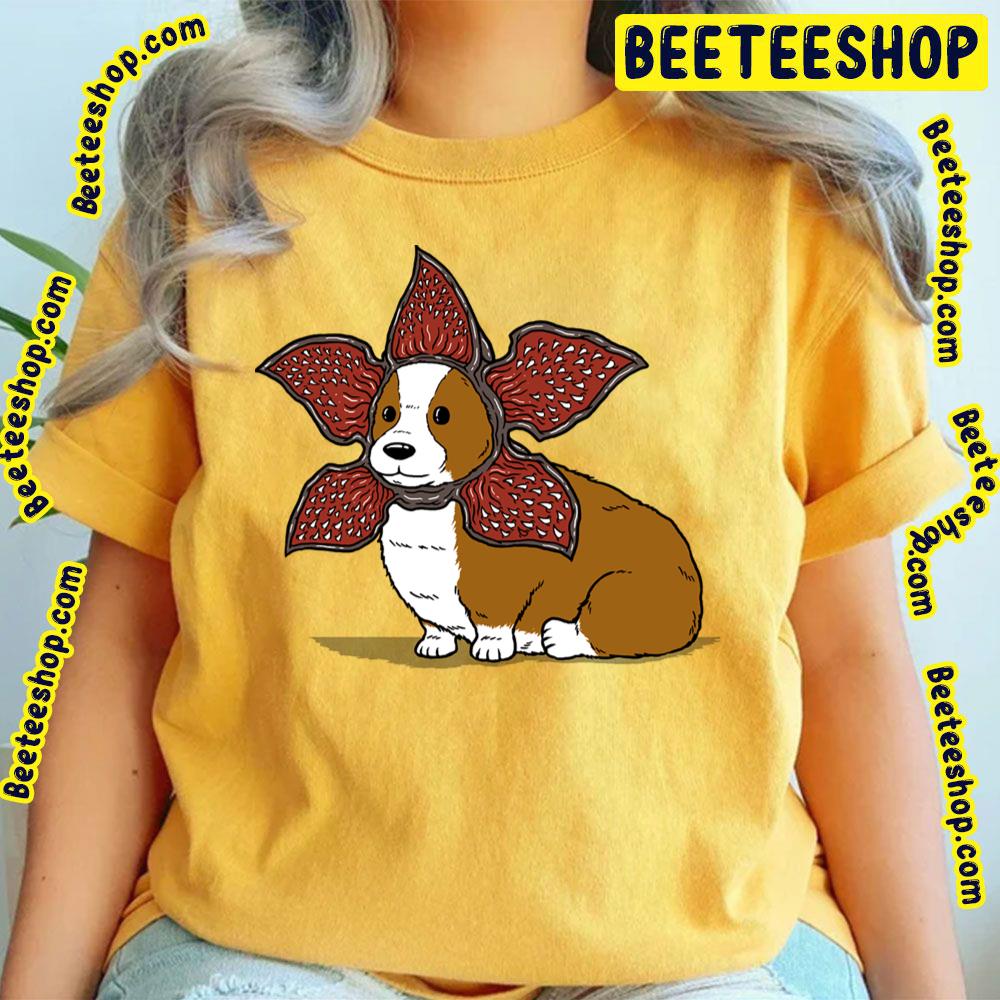 Corgi Demodog Stranger Things Trending Unisex T-Shirt Corgi Demodog Stranger Things Trending Unisex T-Shirt