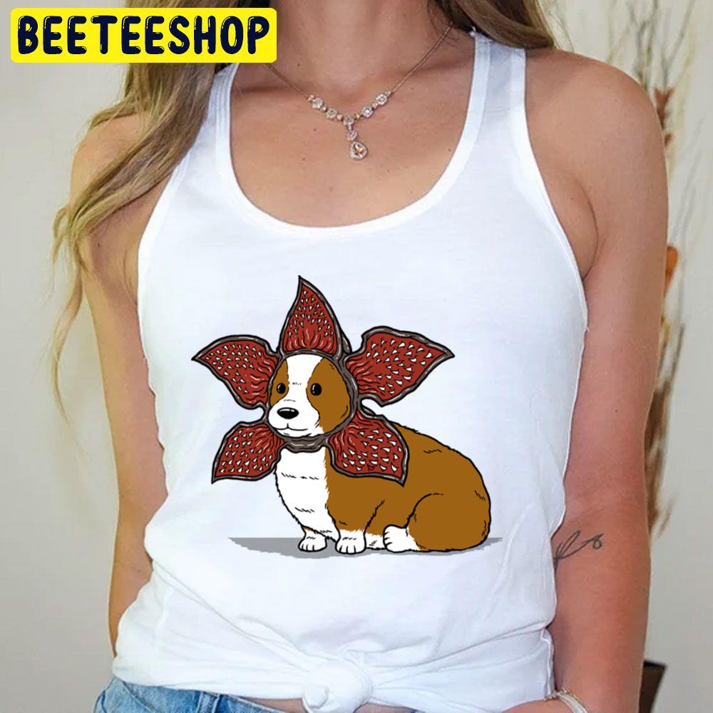 Corgi Demodog Stranger Things Trending Unisex T-Shirt Corgi Demodog Stranger Things Trending Unisex T-Shirt