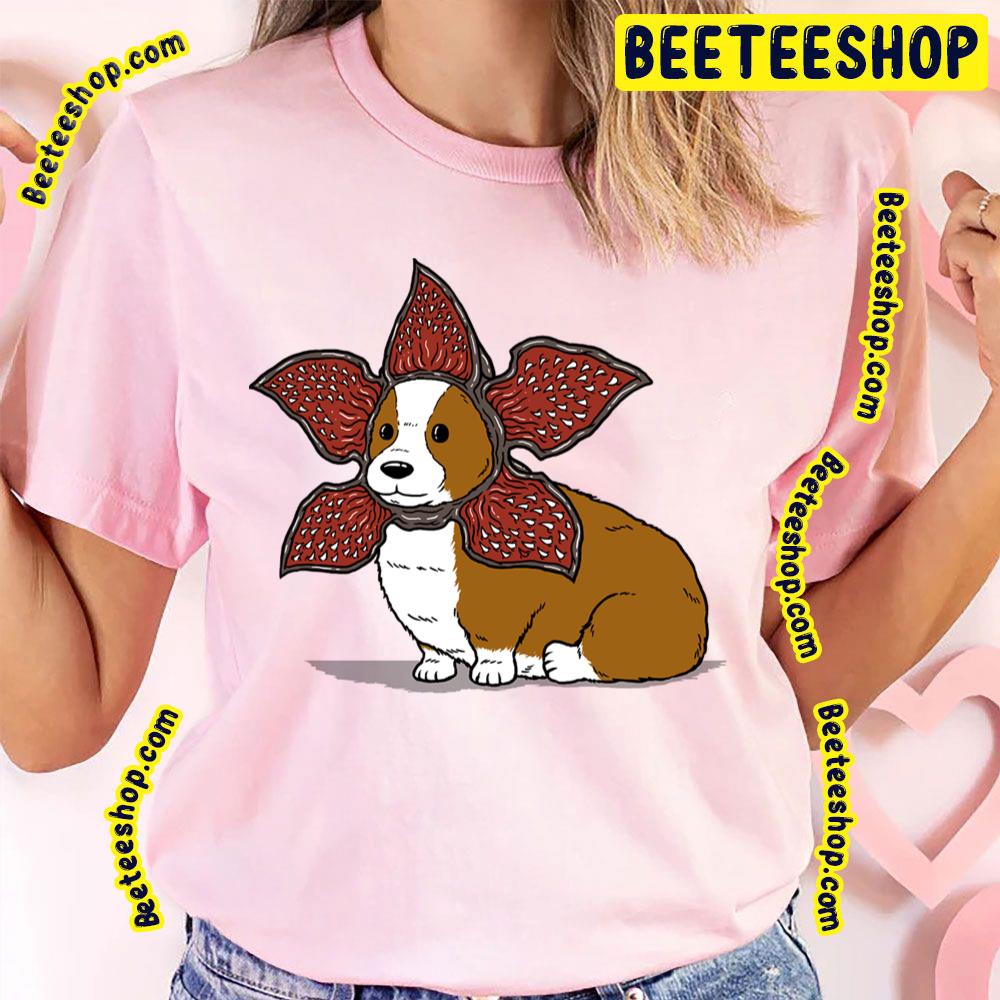 Corgi Demodog Stranger Things Trending Unisex T-Shirt Corgi Demodog Stranger Things Trending Unisex T-Shirt