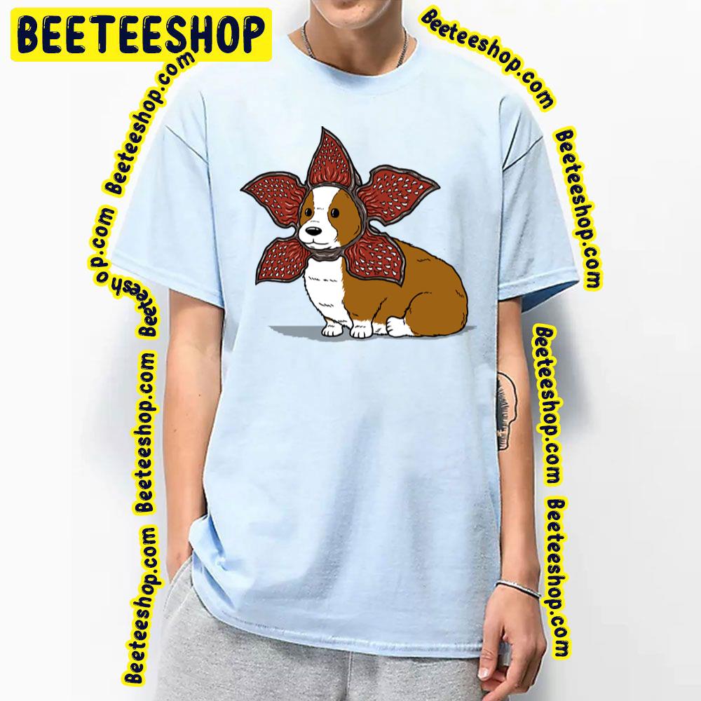 Corgi Demodog Stranger Things Trending Unisex T-Shirt Corgi Demodog Stranger Things Trending Unisex T-Shirt