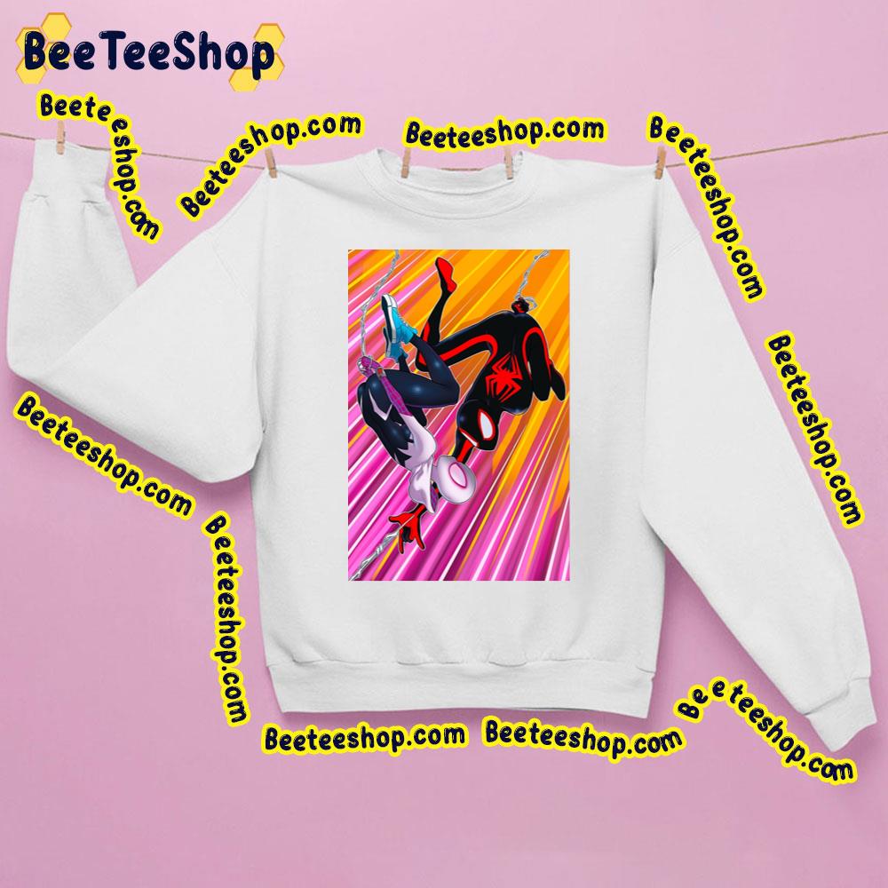 Couple Gwen And Miles Spiderverse Movie Trending Unisex Sweatshirt Couple Gwen And Miles Spiderverse Movie Trending Unisex Sweatshirt