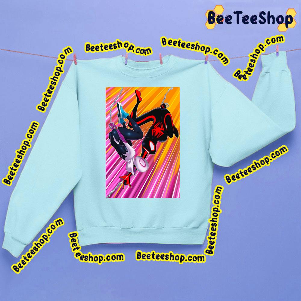 Couple Gwen And Miles Spiderverse Movie Trending Unisex Sweatshirt Couple Gwen And Miles Spiderverse Movie Trending Unisex Sweatshirt